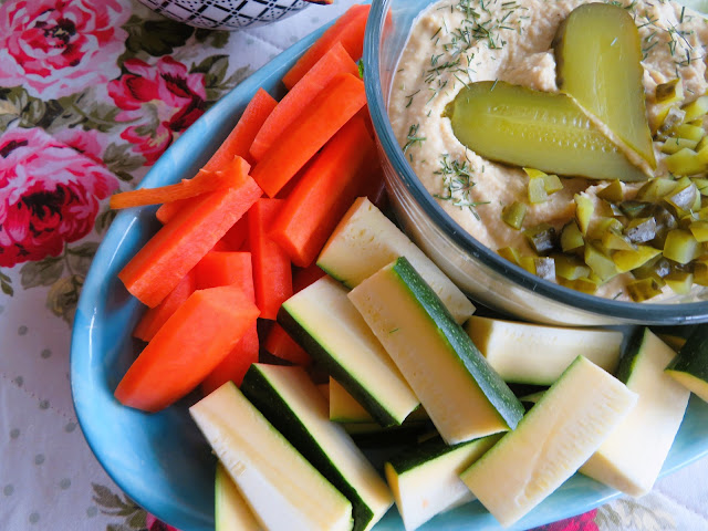 Dill Pickle Hummus