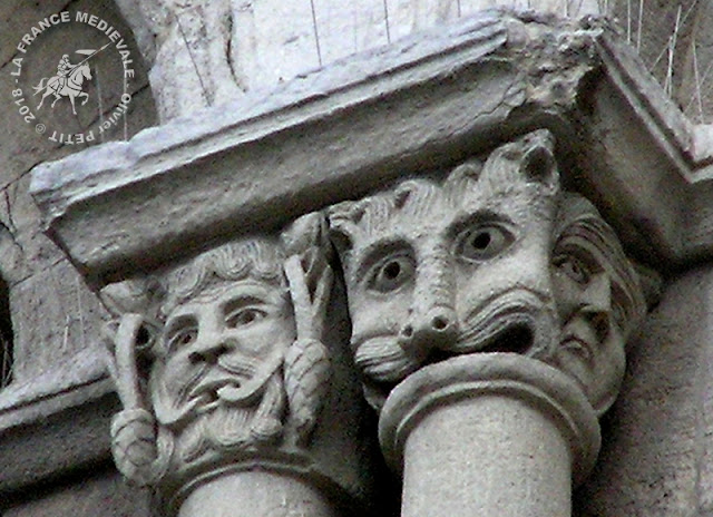 VIENNE (38) - Abbatiale romane Saint-André-le-Bas (Extérieur)