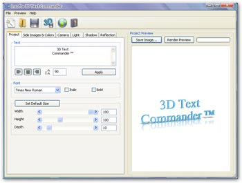 Insofta 3DText Commander 2.5