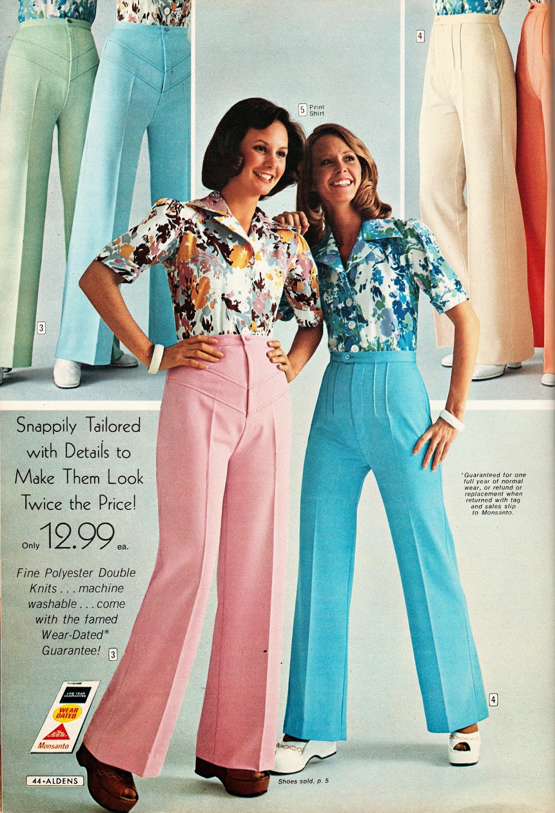 Kathy Loghry Blogspot: That's So 70s - High Rise Pants (Part 3) Aldens  Style!!
