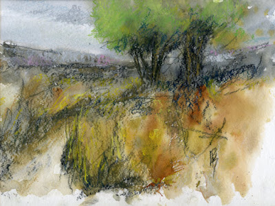 landscape sketch art nature