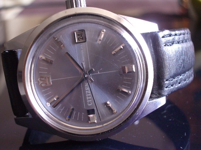 Citizen New Master 22 - silver-blue dial (sold)
