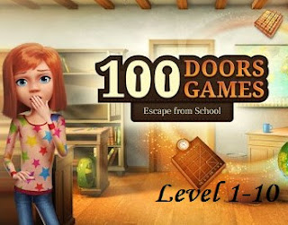 Jawaban 100 Doors Games Escape From School Level 1-10