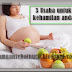 3 langkah tips kehamilan wanita