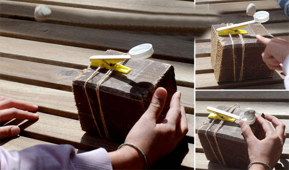 A Quick and Easy CATAPULT for KIDS