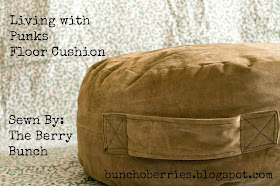 The Berry Bunch: Floor Cushion: Free Pattern Friday with Mae and K