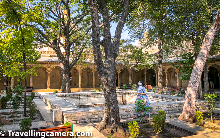 A guide typically takes you through various parts of the City Palace in approximately 3 hours and that too when you do it fast. Udaipur City palace is a place where you can spend whole day or at least half a day. There is so much to see, read about and experience the vibe of the place.