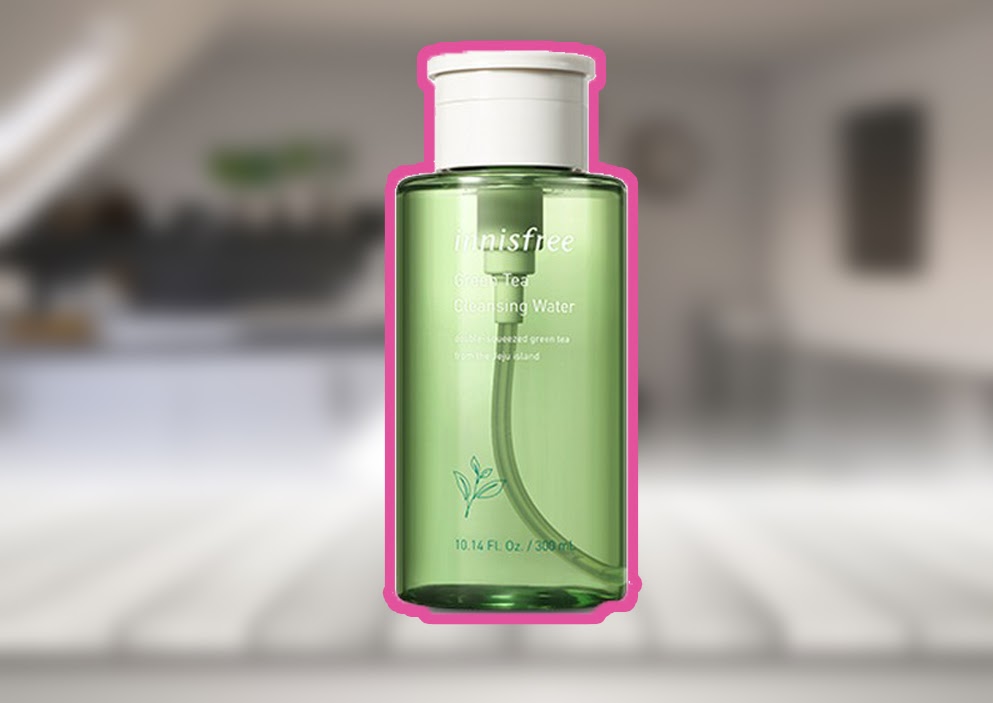 Nước tẩy trang trị mụn Innisfree Green Tea Cleansing Water