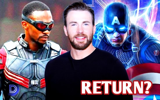 Falcon Star Anthony Mackie reacted To Chris Evans Captain America Returning