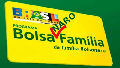 Carta Bolsa Naro da família Bolsonaro