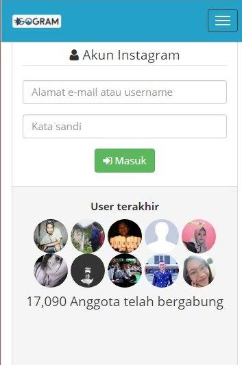 menambah followers instagram dengan gogram.net