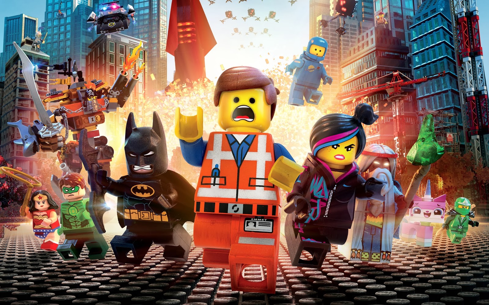 The Lego Movie 2014 Poster | Wallpaper HD