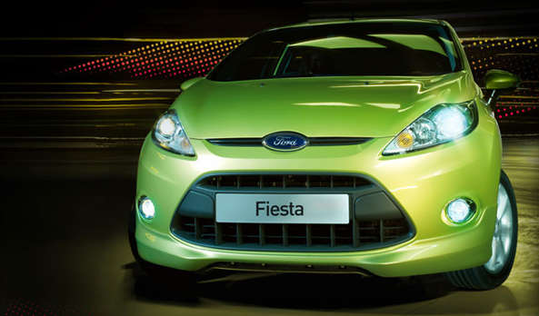 Equipped Airbag system for security and peace of mind, Ford Fiesta has a very attractive design view