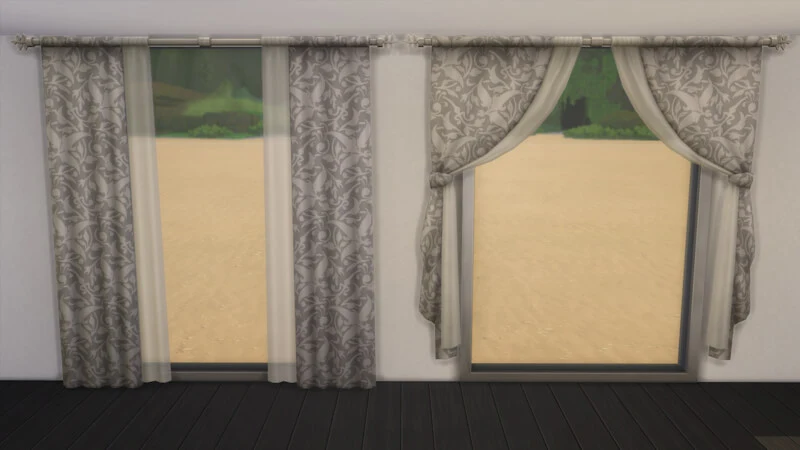 The Sims 4 Window Coverings