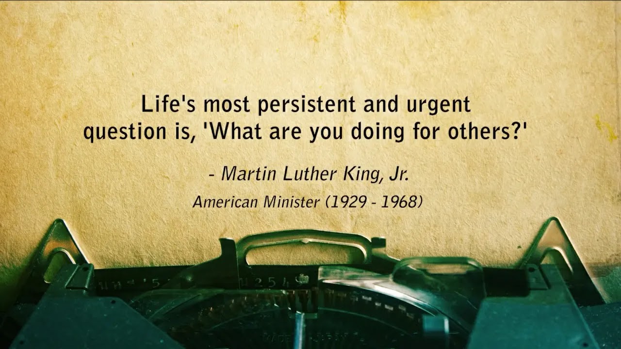 Best Quotes all the time Martin Luther King Jr.  American Minister