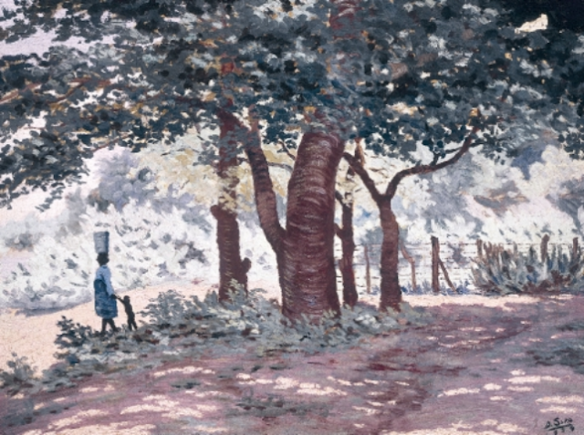 Dario Suro. Landscape. 1930