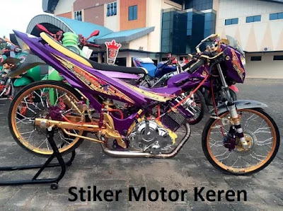 Stiker Motor Keren