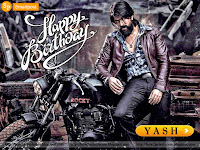 रॉकिंग स्टार yash with his bike, most stylish handsome hero from south india