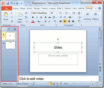 powerpointSlidesPane