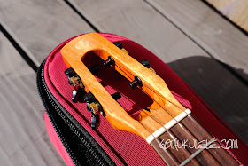 Flight Fireball Tenor Ukulele headstock