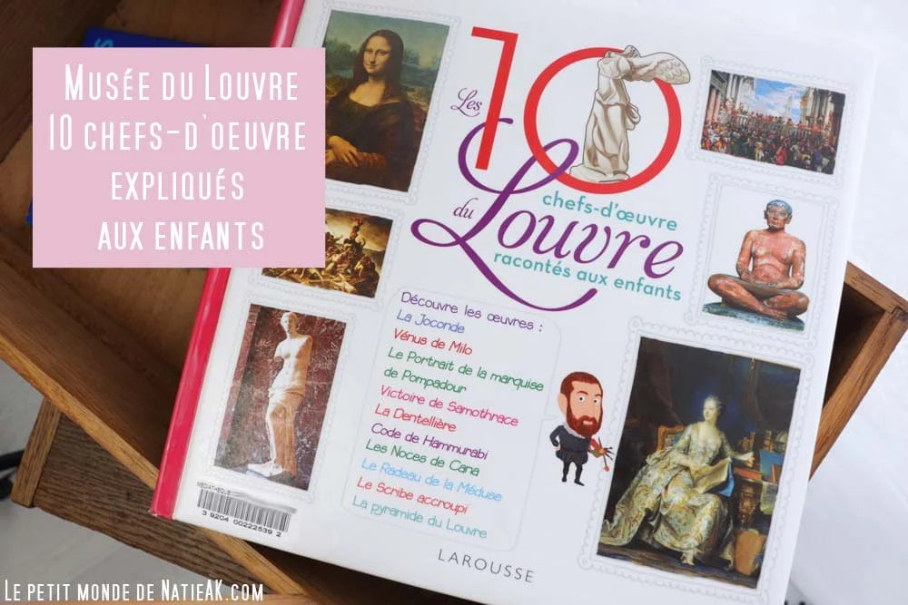 livre pour faire découvrir le Louvre aux enfants