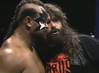 WCW Halloween Havoc 92 - Cactus Jack & The Barbarian