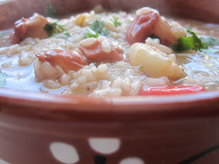 arroz malandrinho de potas polvo