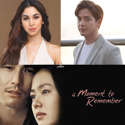 Alden and Julia in A Moment to Remember Movie Trailer