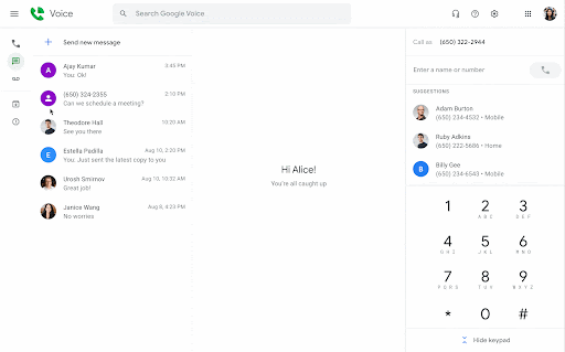 GIF que muestra cómo seleccionar varios mensajes SMS y borrarlos a la vez