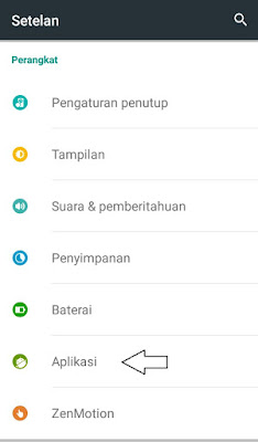 Menonaktifkan aplikasi pada Android