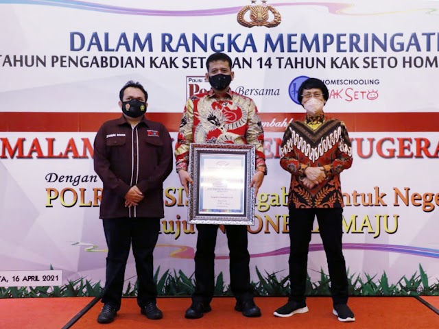 Kapolres Asahan, Raih Penghargaan di Malam Puncak Penganugerahan Polri Presisi yang Digelar Polisi Selebriti di Jakarta