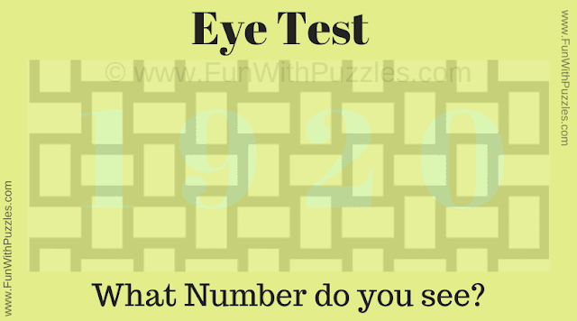 Eye Test: What Number Do You See?