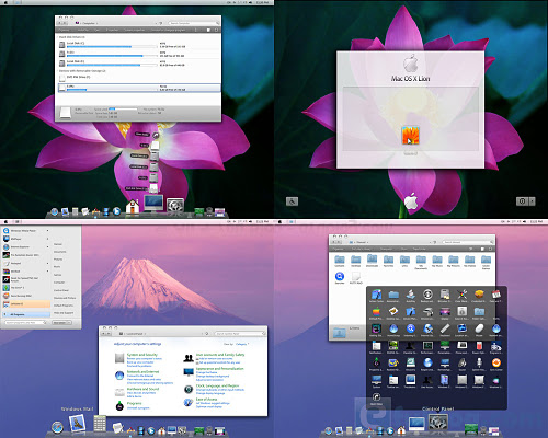 Mang giao diện Mac vào Windows 7