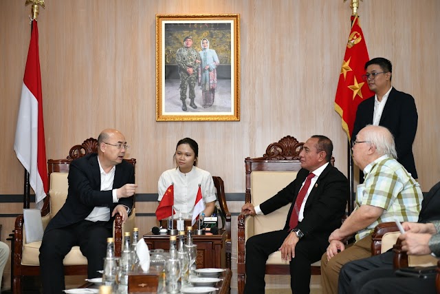 Bertemu Gubernur Edy Rahmayadi, Wakil Gubernur Guangdong Bahas Soal Kerja Sama Sektor Sawit Hingga Olahraga