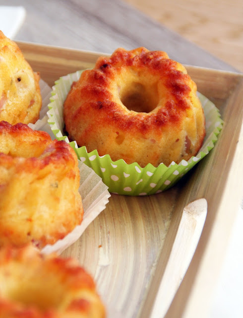 Mini-Parmesan-Schinken-Gugel