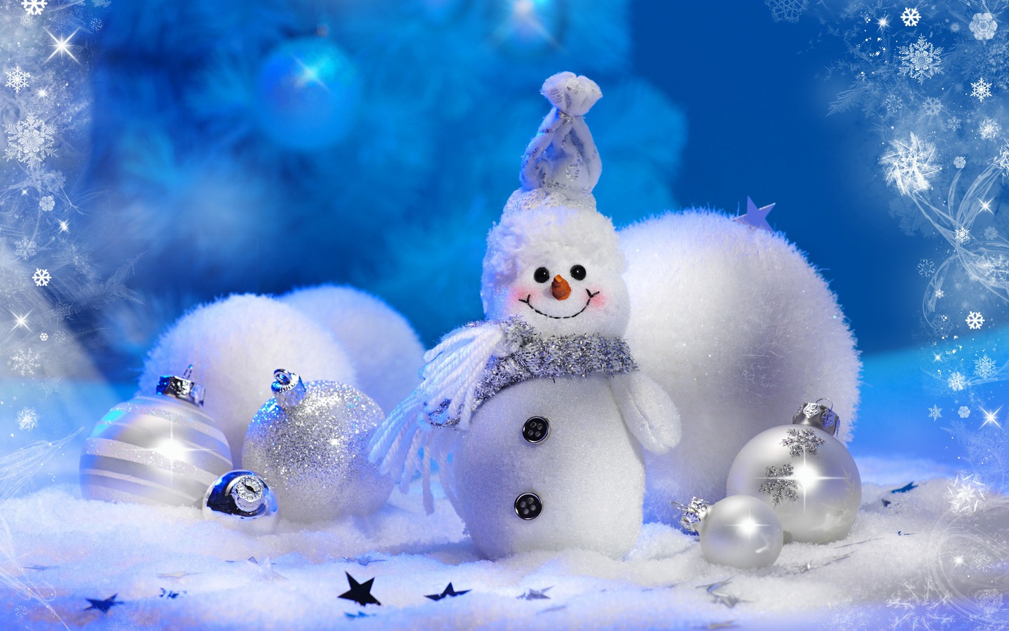 Free Wallpapers for Desktop Christmas Snowman