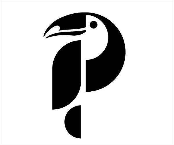 Negative Space Logo Design - 16 Contoh Desain Logo Negative Space - 16