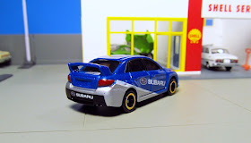 back rear tomica Subaru Impreza WRX STi tomicarama