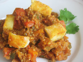 Spicy Quinoa with Mixed Vegetables and Paneer
