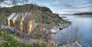 Vivienda en los fiordos noruegos