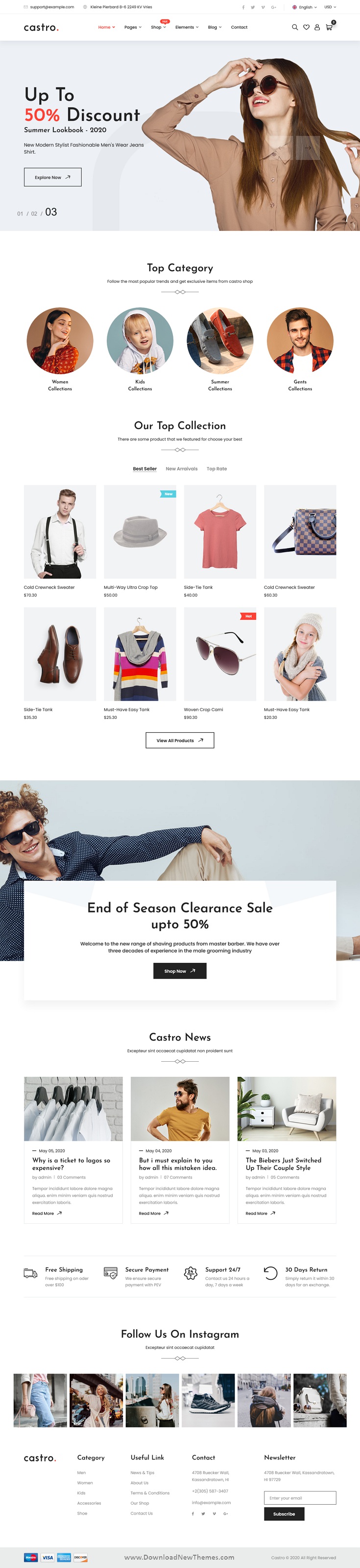 eCommerce Bootstrap Template