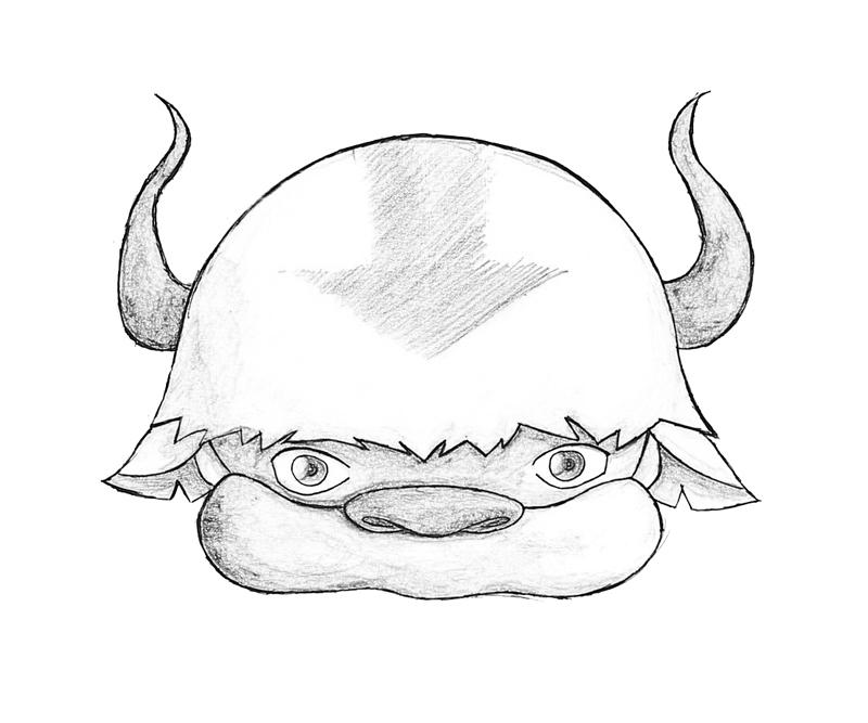 appa-face-coloring-pages