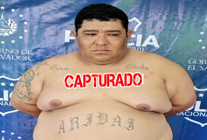 El Salvador: PNC captura al pandillero alias "El Gordo " por organizaciones terroristas