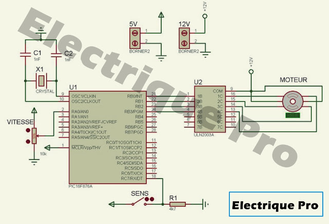 Mini projet : Commande d'un moteur pas à pas unipolaire