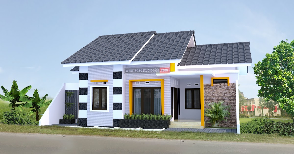 28 Desain  Rumah  3  Kamar  Memanjang  Ke  Samping  Gambar Minimalis 