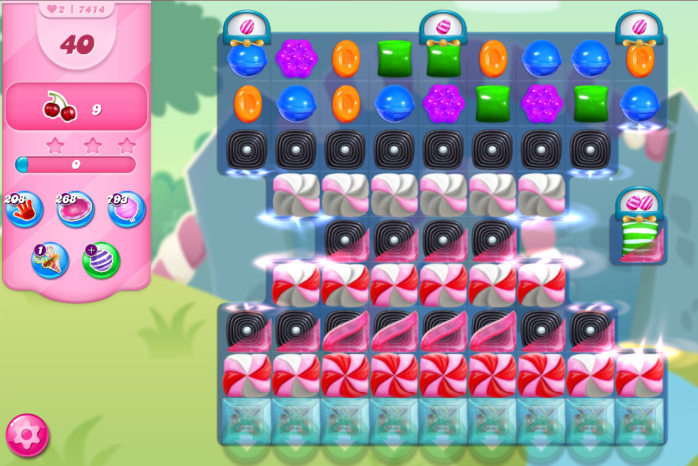 Candy Crush Saga level 7414