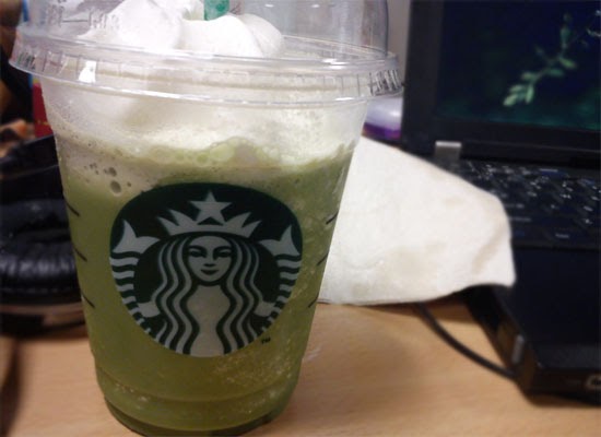 Starbucks: Soy Green Tea Frappucino