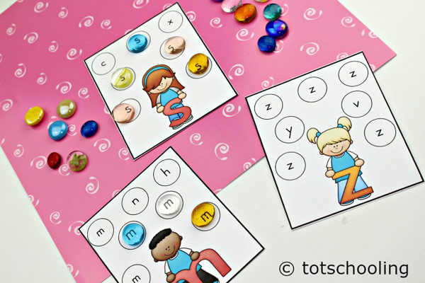 Letter Recognition Alphabet Cards Totschooling Toddler Preschool Kindergarten Educational Printables