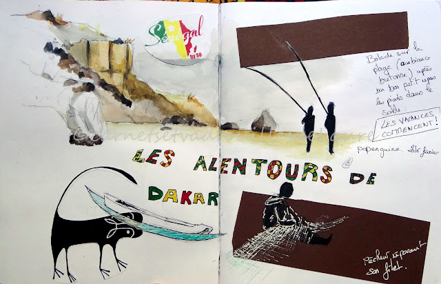 carnet-de-voyage-Senegal-Dakar-encre-aquarelle-carnetsetvadrouillesdelaure