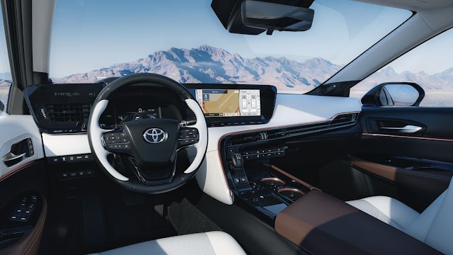 2021 Toyota Mirai Interior (US Spec)